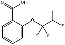 2-(1,1,2,2-TETRAFLUOROETHOXY)BENZOIC ACID Structural