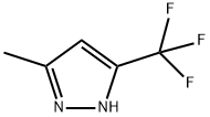 3-METHYL-5-(TRIFLUOROMETHYL)PYRAZOLE Structural