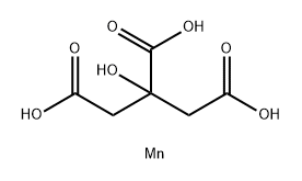 Manganese(II) citrate Structural