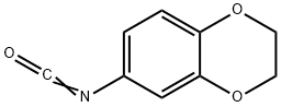 2,3-DIHYDRO-1,4-BENZODIOXIN-6-YL ISOCYANATE Structural