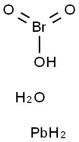 Lead(II) bromate monohydrate. Structural
