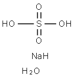 Sodium bisulfate monohydrate Structural