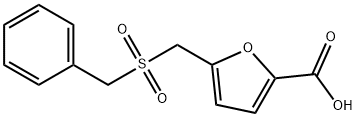 5-PHENYLMETHANESULFONYLMETHYL-FURAN-2-CARBOXYLIC ACID