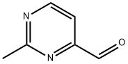 2-Methylpyrimidine-4-carboxaldehyde Structural