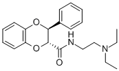 1,4-BENZODIOXAN-2-CARBOXAMIDE, N-(2-(DIETHYLAMINO)ETHYL)-3-PHENYL-, (E )- Structural