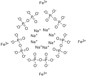 iron sodium diphosphate Structural