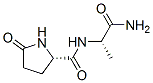 pyroglutamylalanine amide Structural