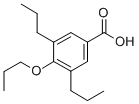 4-propoxy-3,5-dipropyl-benzoic acid Structural