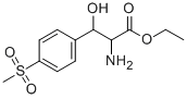 BETA-HYDROXY-4-(METHYLSULFONYL)-PHENYLALANINE ETHYL ESTER Structural