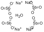 ANTIMONY(V) SODIUM TRIOXIDE 1/4-WATER Structural