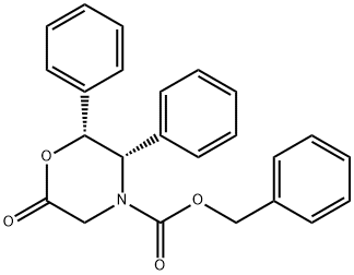 Benzyl (2R,3S)-(-)-6-oxo-2,3-diphenyl-4-morpholinecarboxylate