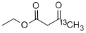 ETHYL ACETOACETATE-4-13C Structural