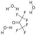 HEXAFLUOROACETONE TRIHYDRATE Structural