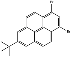 1,3-DibroMo-7-tert-butylpyrene Structural