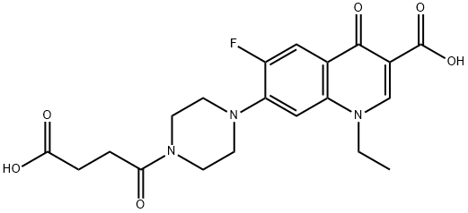 Norfloxacin Succinil Structural