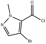 4-bromo-1-methyl-1H-pyrazole-5-carbonyl chloride