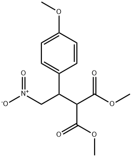 METHYL 2-METHOXYCARBONYL-3-(4-METHOXYPHENYL)-4-NITROBUTANOATE