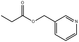 propionic acid-[3]pyridylmethyl ester Structural