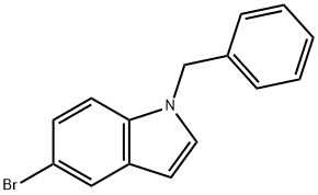 1-BENZYL-5-BROMO-1H-INDOLE Structural