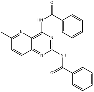 N-[2-(Benzoylamino)-6-methylpyrido[3,2-d]pyrimidin-4-yl]benzamide Structural