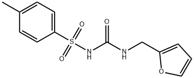 1-FURFURYL-3-(P-TOLYLSULFONYL)-UREA Structural