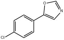 5-(4-chlorophenyl) oxazole Structural