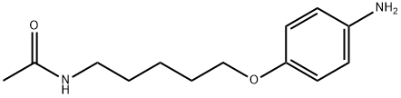 ACETAMIDE, N-(5-(p-AMINOPHENOXY)PENTYL)-