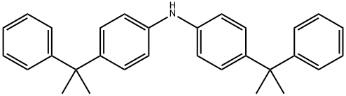 Bis[4-(2-phenyl-2-propyl)phenyl]amine Structural Picture