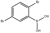 2,5-Dibromophenylboronicacid Structural