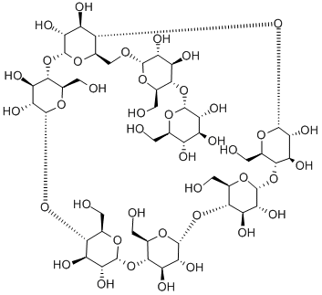 6-O-(maltosyl)cyclomaltohexaose Structural