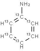 ANILINE (13C6) Structural