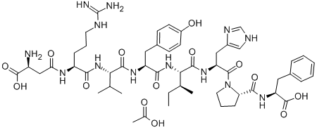 BETA-ASP-ARG-VAL-TYR-ILE-HIS-PRO-PHE ACETATE SALT