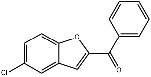 5-CHLORO-2-BENZOYLBENZOFURAN Structural