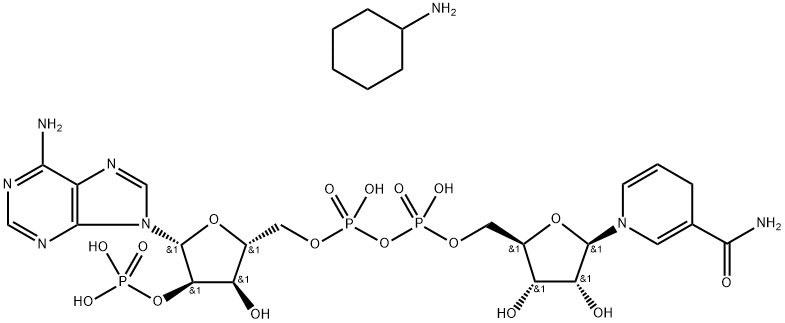 beta-nadph tetra(cyclohexylammonium) salt Structural