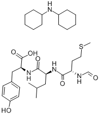 FOR-MET-LEU-TYR-OH DCHA Structural