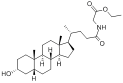 3ALPHA-HYDROXY-5BETA-CHOLAN-24-OIC ACID N-[CARBOXYMETHYL]AMIDE ETHYL ESTER