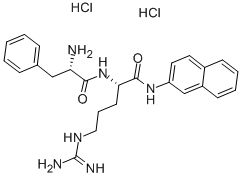 PHE-ARG BETA-NAPHTHYLAMIDE DIHYDROCHLORIDE Structural