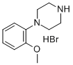 1-(2-Methoxyphenyl)piperazine hydrobromide Structural