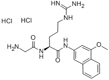 GLY-ARG 4-METHOXY-BETA-NAPHTHYLAMIDE DIHYDROCHLORIDE Structural