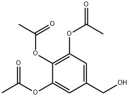 3,4,5-TRIACETOXYBENZYL ALCOHOL Structural