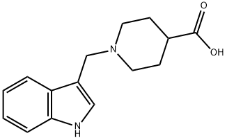 1-(1H-Indol-3-ylmethyl)piperidine-4-carboxylic acid