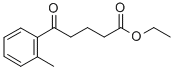 ETHYL 5-(2-METHYLPHENYL)-5-OXOVALERATE Structural