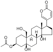 Hellebrigeninmonoacetat [German] Structural
