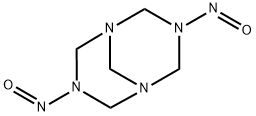 N,N'-DINITROSOPENTAMETHYLENETETRAMINE Structural