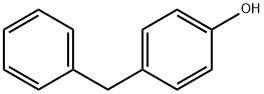 4-BENZYLPHENOL Structural