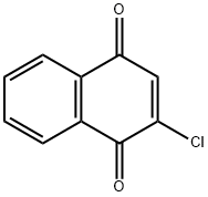 2-Chloro-1,4-naphthoquinone Structural