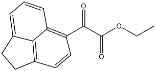 ETHYL 5-ACENAPHTHOYLFORMATE Structural