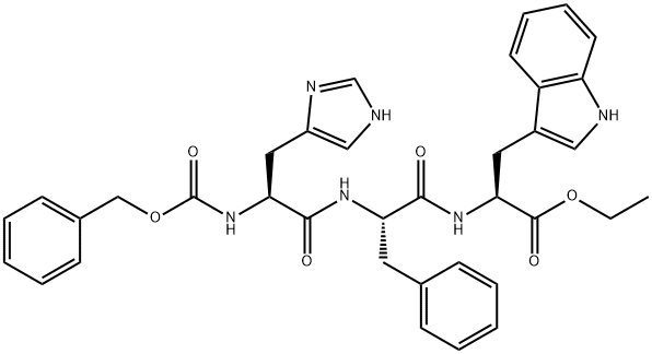 Z-HIS-PHE-TRP-OET Structural