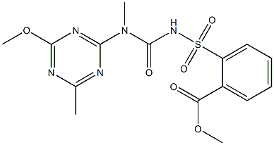 Tribenuron methyl Structural Picture