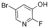 5-BROMO-2-FLUORO-3-HYDROXYPYRIDINE Structural